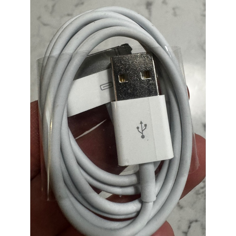 New Apple 30-Pin to USB Charging Cable iPhone 4 4S iPad 1 2 3 iPod Classic Nano - Picture 4 of 4